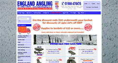 Desktop Screenshot of englandangling.co.uk